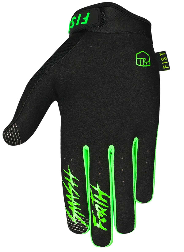 FLURO GREEN GLOVE