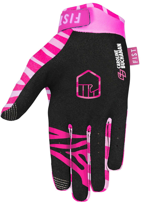 CAROLINE BUCHANAN - PINK ZEBRA GLOVE